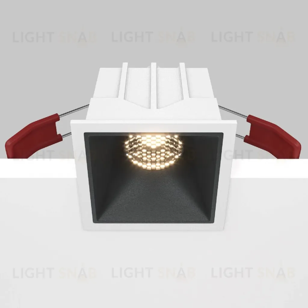 Встраиваемый светильник Maytoni Technical Alfa LED DL043-01-10W3K-SQ-WB DL043-01-10W3K-SQ-WB