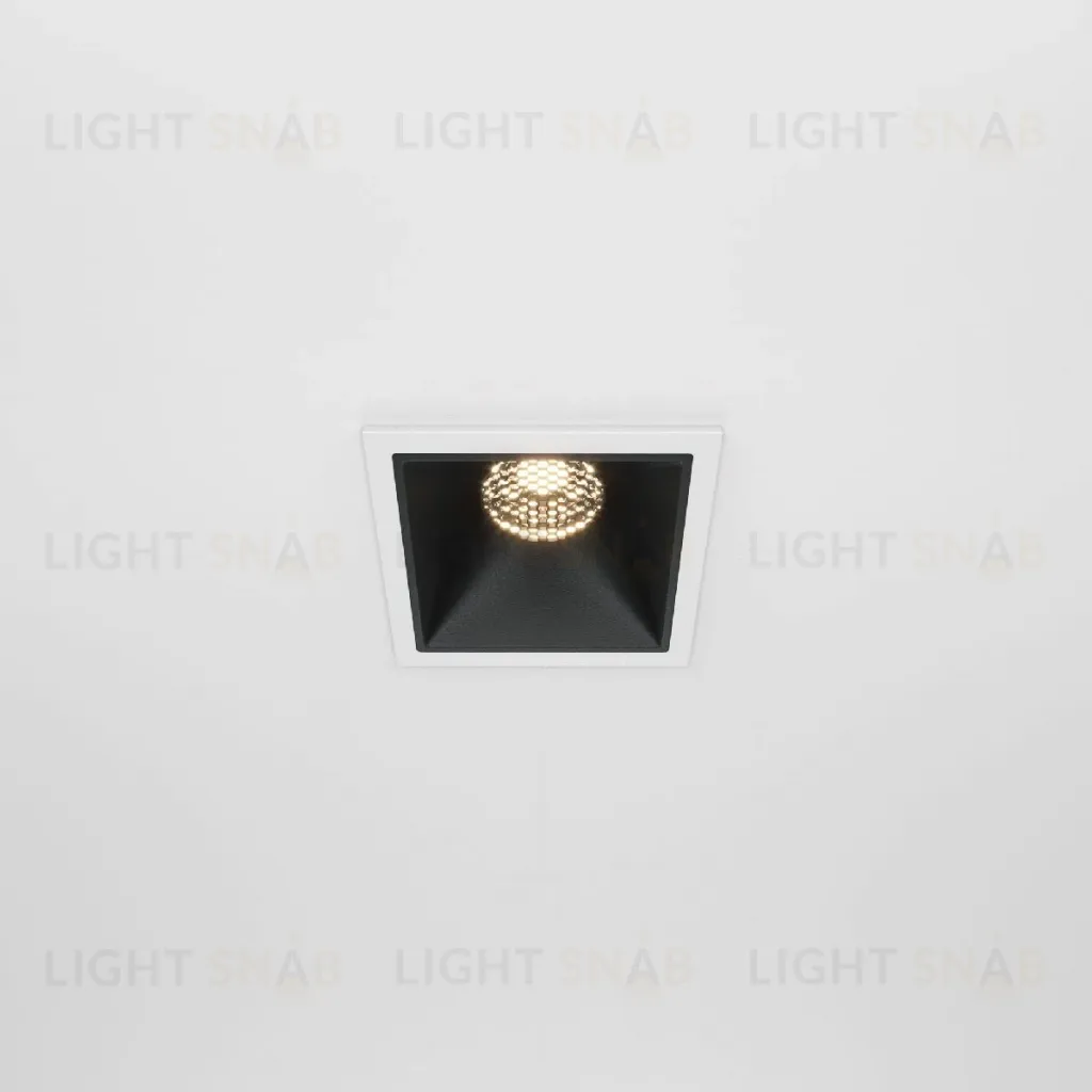 Встраиваемый светильник Maytoni Technical Alfa LED DL043-01-10W3K-SQ-WB DL043-01-10W3K-SQ-WB