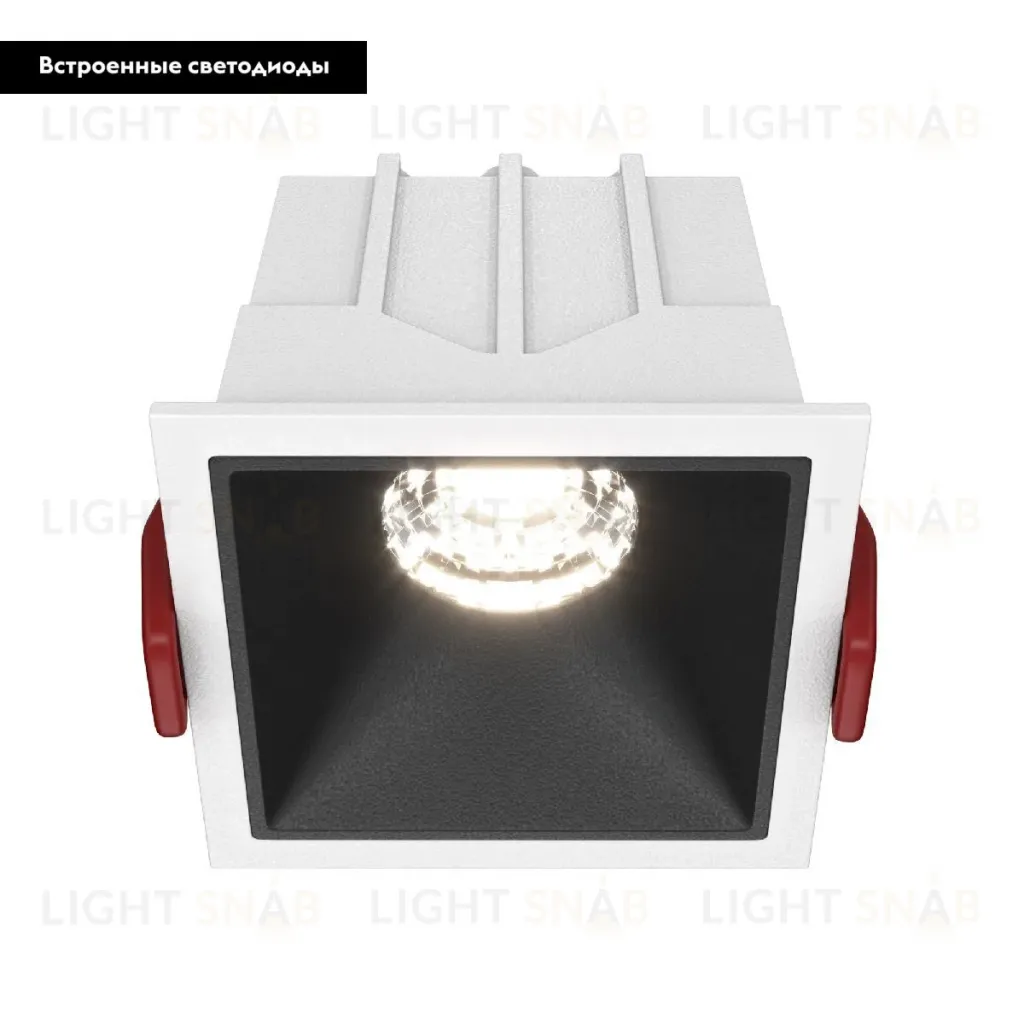 Встраиваемый светильник Maytoni Technical Alfa LED DL043-01-10W4K-SQ-WB DL043-01-10W4K-SQ-WB