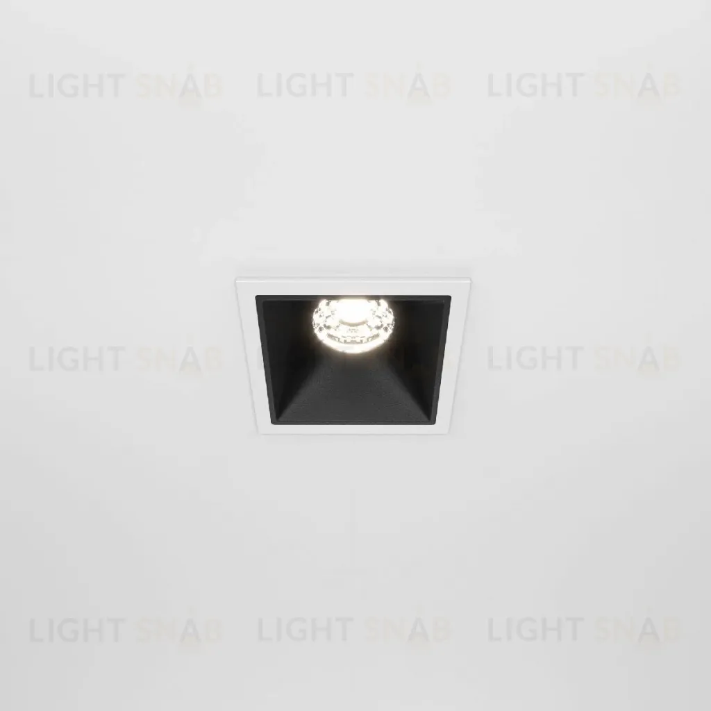 Встраиваемый светильник Maytoni Technical Alfa LED DL043-01-10W4K-SQ-WB DL043-01-10W4K-SQ-WB