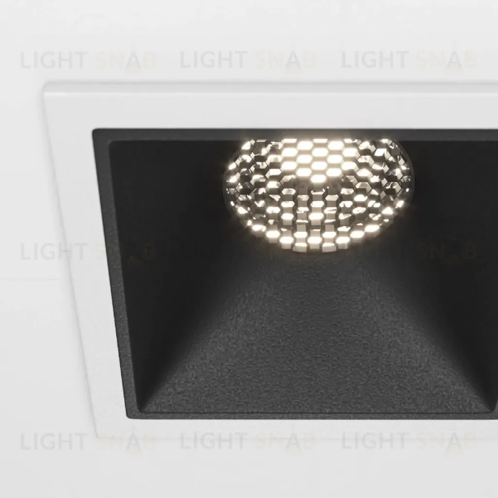 Встраиваемый светильник Maytoni Technical Alfa LED DL043-01-10W4K-SQ-WB DL043-01-10W4K-SQ-WB