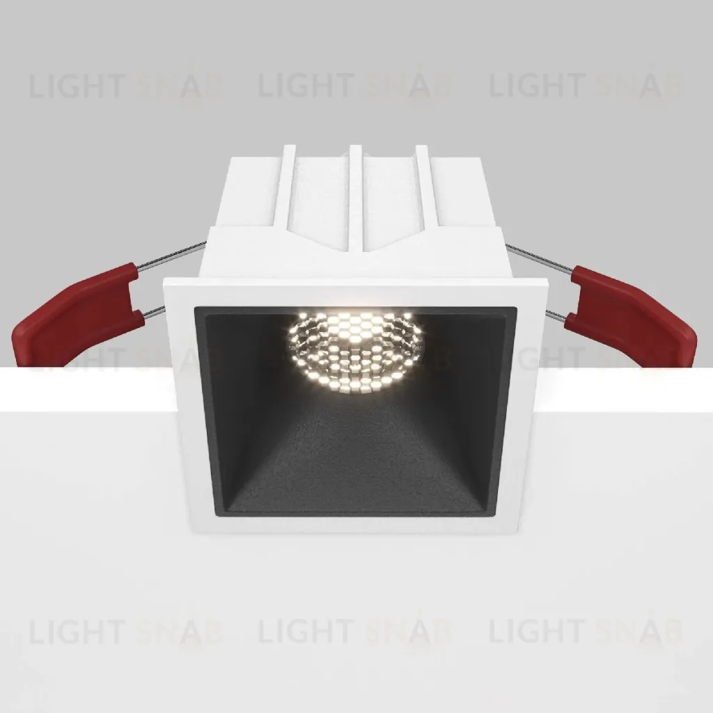 Встраиваемый светильник Maytoni Technical Alfa LED DL043-01-10W4K-SQ-WB DL043-01-10W4K-SQ-WB