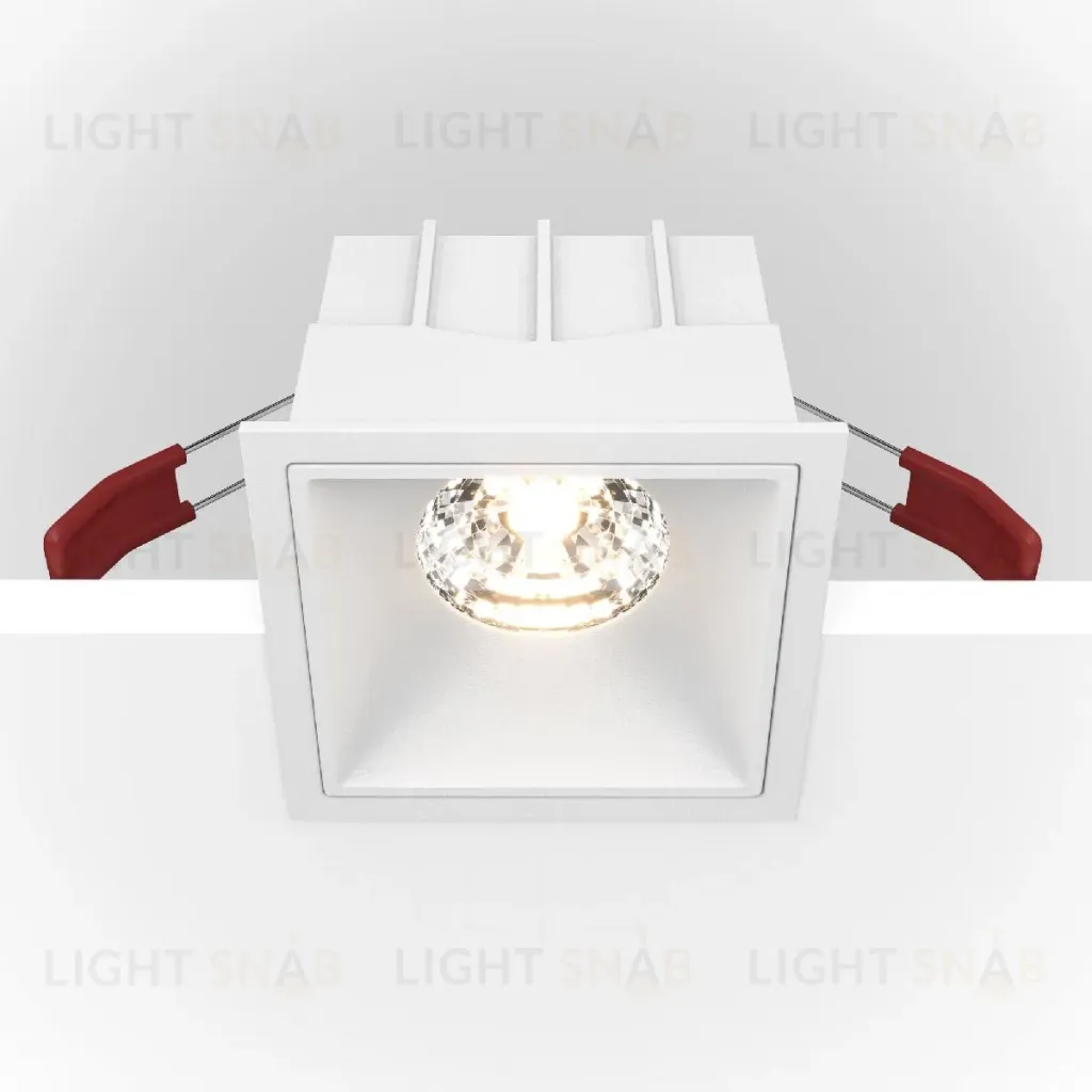 Встраиваемый светильник Maytoni Technical Alfa LED DL043-01-15W3K-D-SQ-W DL043-01-15W3K-D-SQ-W