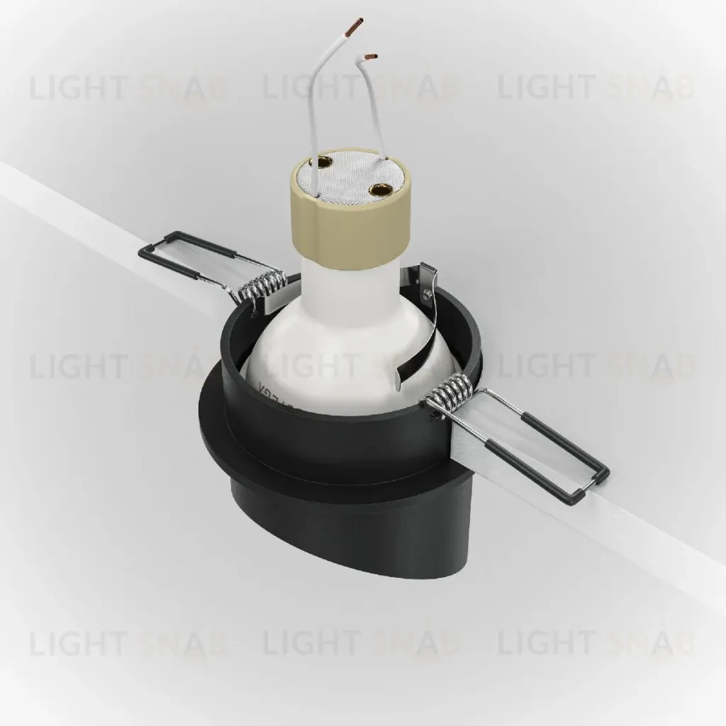 Встраиваемый светильник Maytoni Technical Lipari DL044-01-GU10-B DL044-01-GU10-B