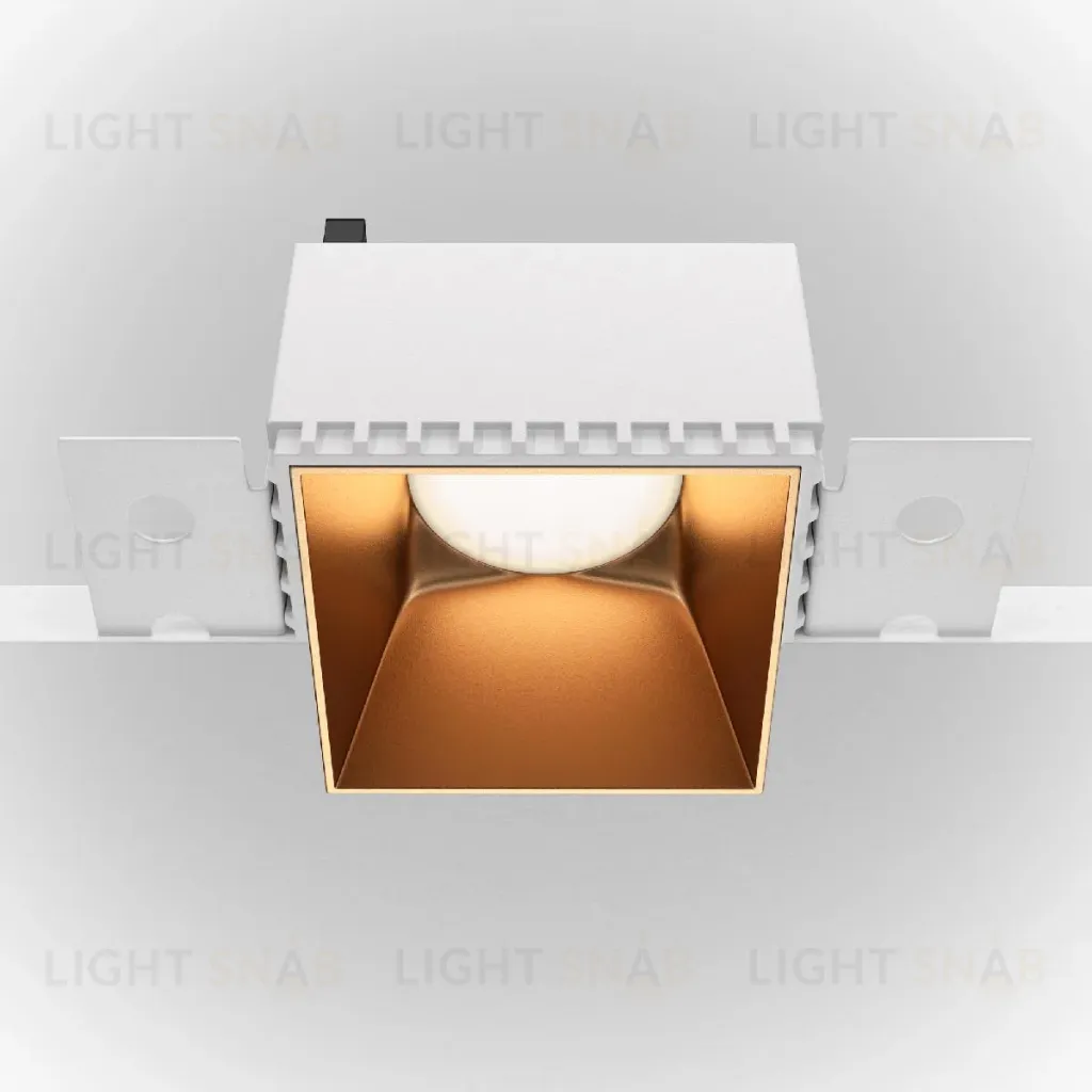 Встраиваемый светильник Maytoni Technical Share DL051-01-GU10-SQ-WMG DL051-01-GU10-SQ-WMG