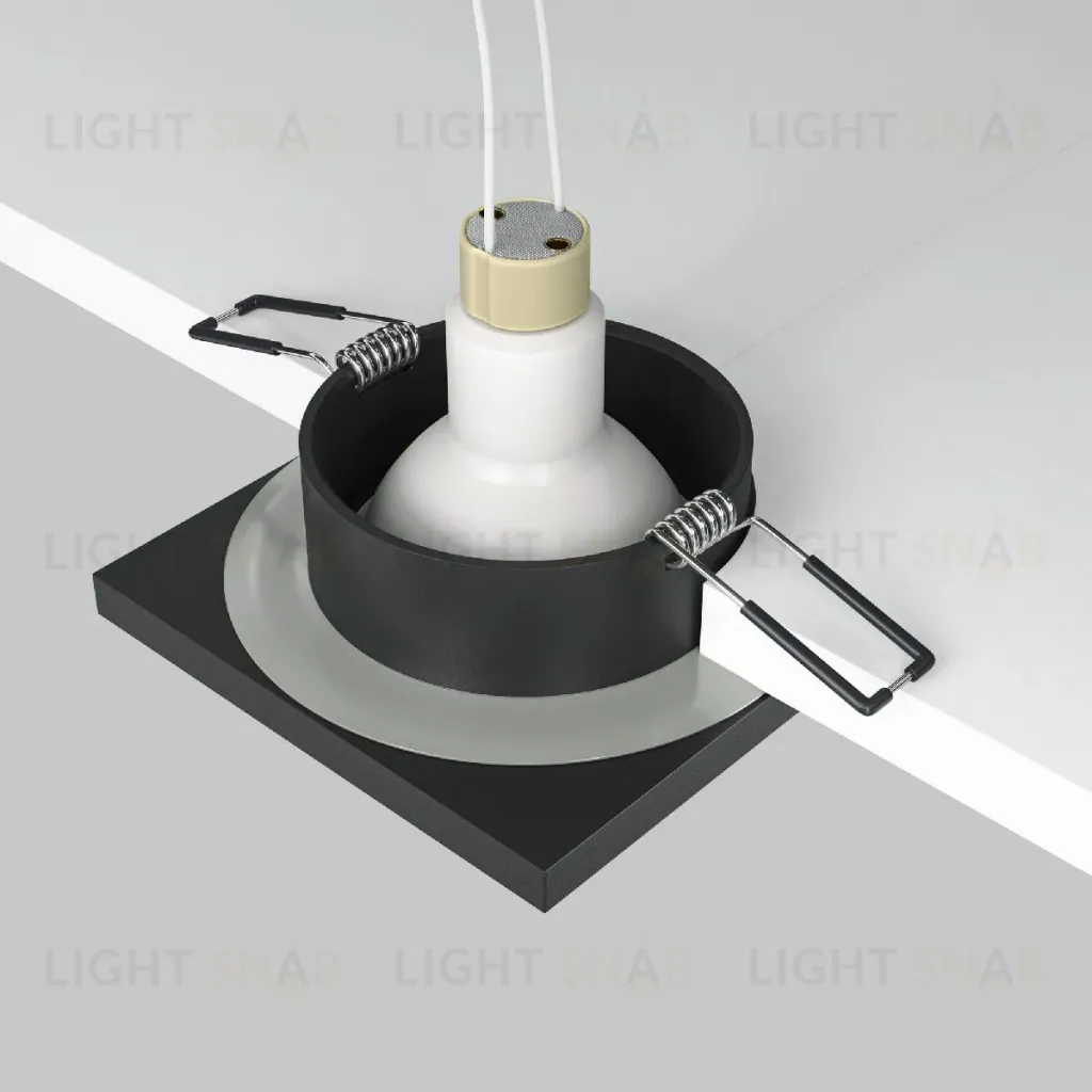 Встраиваемый светильник Maytoni Technical Stark DL083-01-GU10-SQ-B DL083-01-GU10-SQ-B
