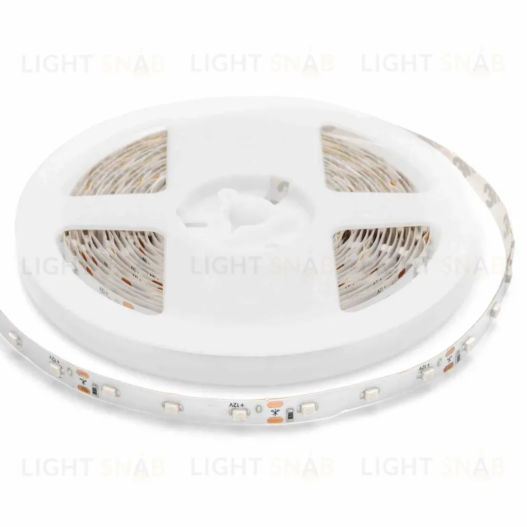 Светодиодная лента Apeyron 12В СТ 4,8Вт/м smd3528, 60д/м IP67 (НАНО) 5м синяя 00-84 00-84