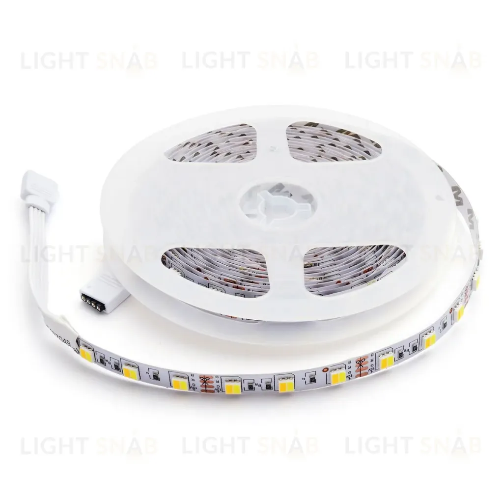 Светодиодная лента Apeyron 12В СТ 14,4Вт/м smd5050 60д/м IP20 700Лм/м 5м 3000К+6500К 00-116 00-116