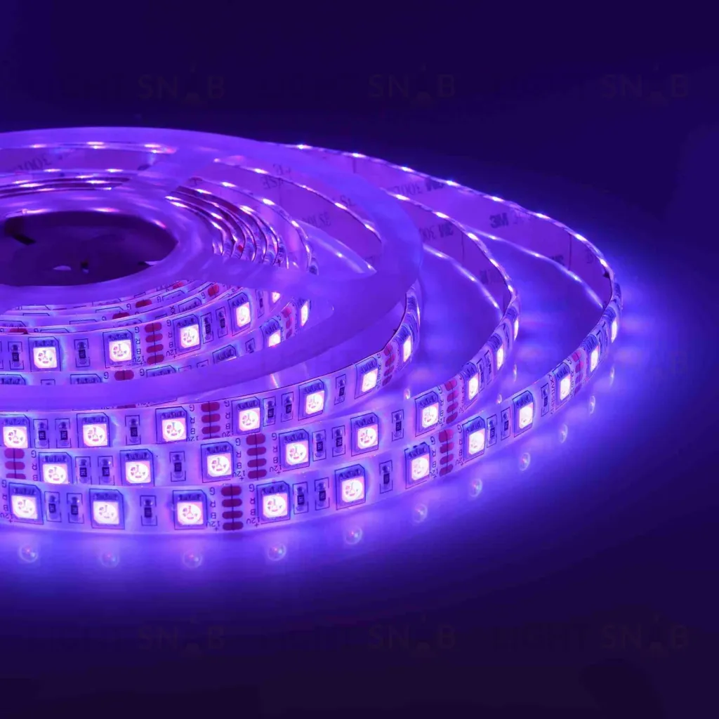 Светодиодная лента Apeyron 12В СТ 14,4Вт/м smd5050 60д/м IP65 5м RGB 00-12 00-12