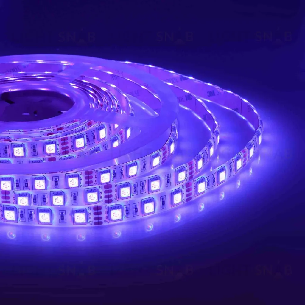 Светодиодная лента Apeyron 12В СТ 14,4Вт/м smd5050 60д/м IP65 5м RGB 00-12 00-12