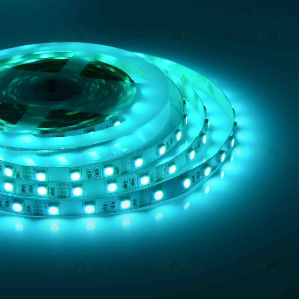 Светодиодная лента Apeyron 12В СТ 14,4Вт/м smd5050 60д/м IP20 5м RGB 00-17 00-17