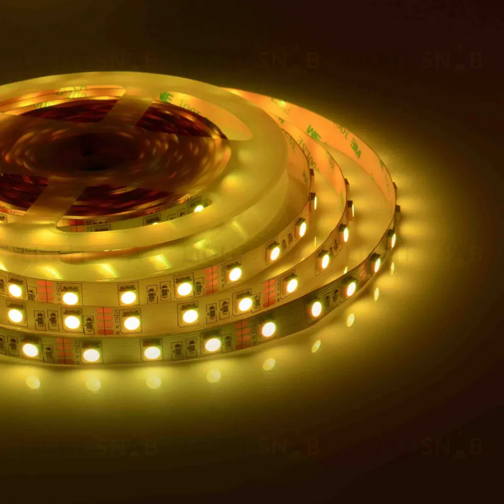 Светодиодная лента Apeyron 12В СТ 14,4Вт/м smd5050 60д/м IP20 5м RGB 00-17 00-17