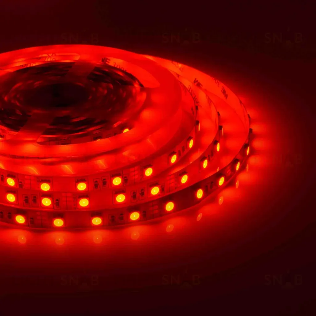 Светодиодная лента Apeyron 12В СТ 14,4Вт/м smd5050 60д/м IP20 5м RGB 00-17 00-17