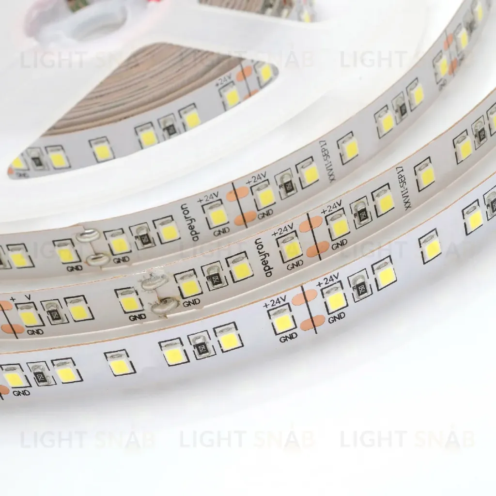 Светодиодная лента Apeyron 24В 16Вт/м smd2835 120д/м IP20 1500Лм/м 5м 6500К 00-343 00-343