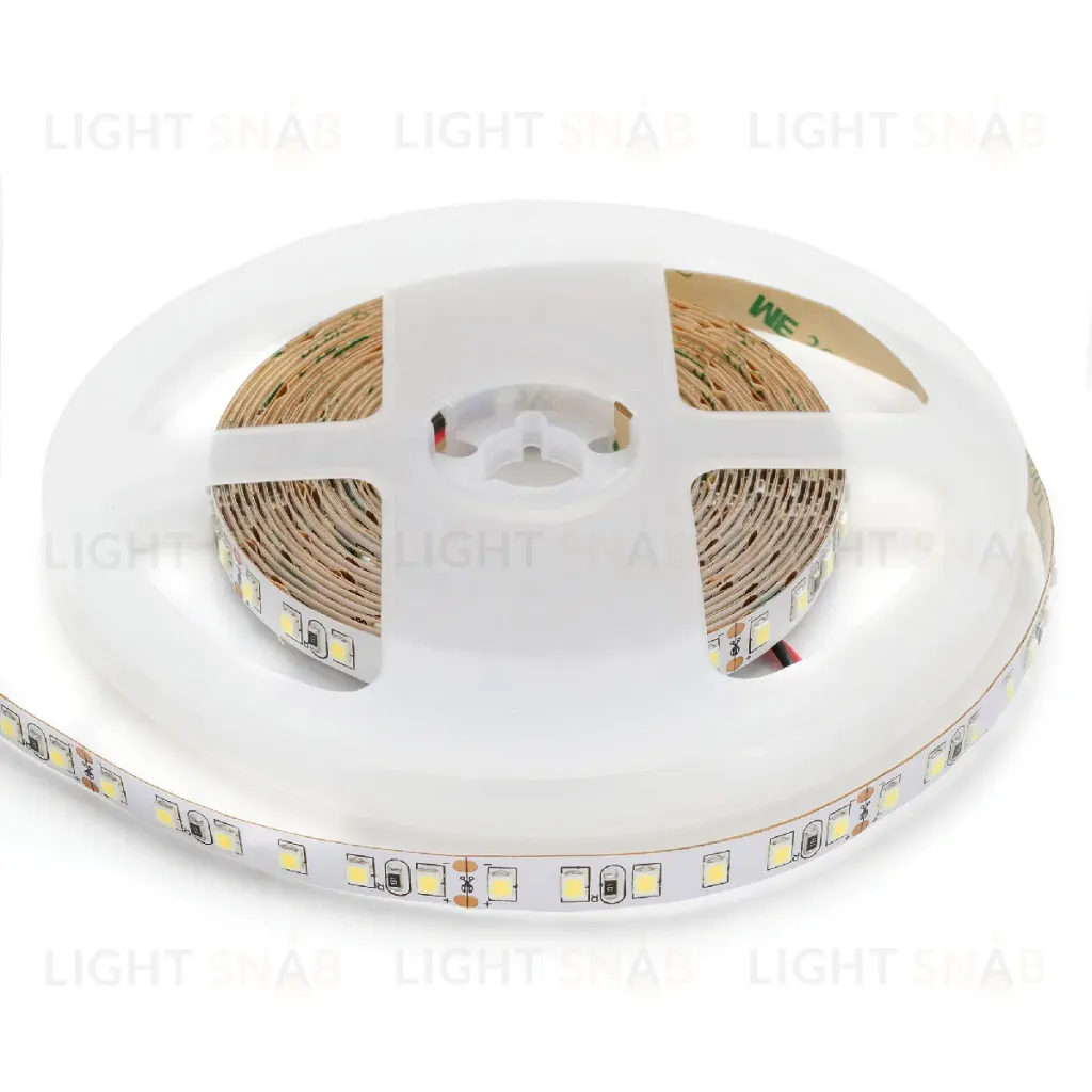 Светодиодная лента Apeyron 24В 10Вт/м smd3528, 120д/м IP20 900Лм/м 5м 6500К 00-332 00-332