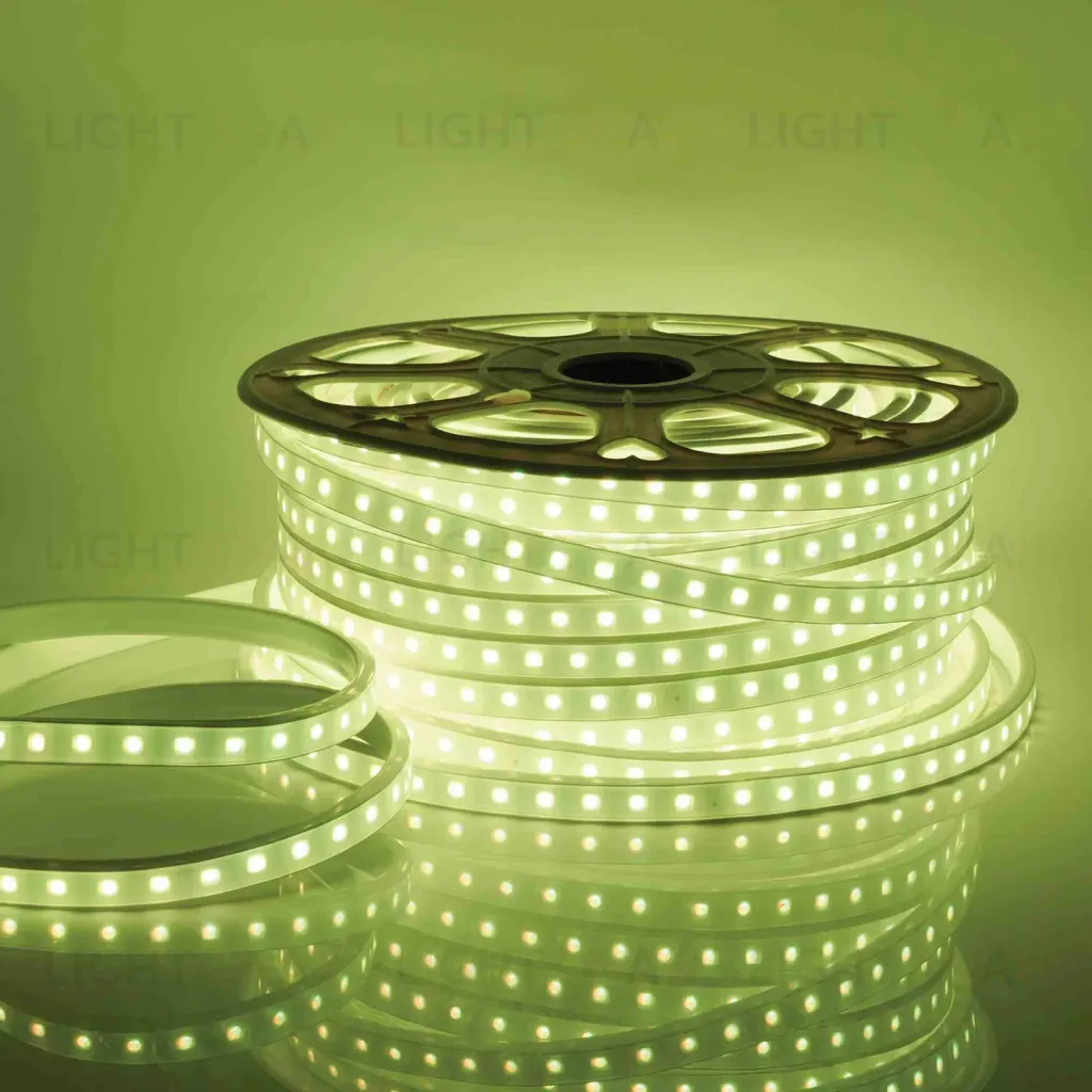 Светодиодная лента Apeyron 220В СТ 10Вт/м smd5050 60д/м IP65 50м RGB 10-64 10-64