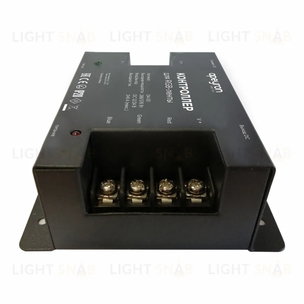 Контроллер RGB Apeyron 12/24В 288/57 Вт 3 канала*8А 04-03(288) 04-03(288)