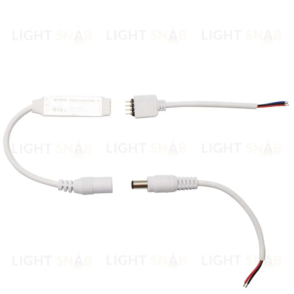 Мини-контроллер RGB Apeyron 12/24В 72/144Вт 3 канала*2 А RF пульт 04-18 04-18