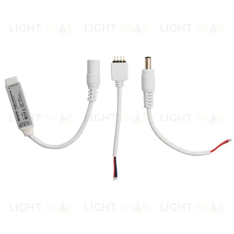 Мини-контроллер RGB Apeyron 12/24В 72/144Вт 3 канала*2 А RF пульт 04-18 04-18