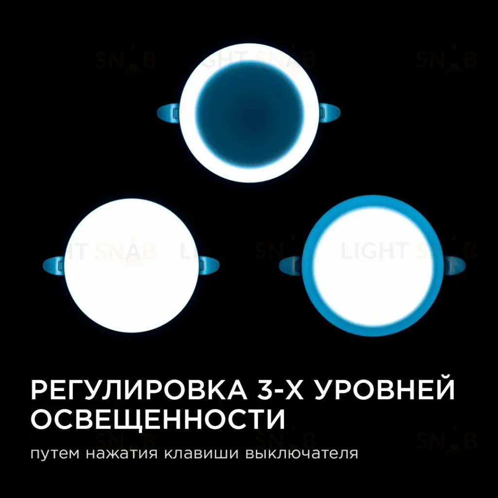 Встраиваемая светодиодная панель безрамочная Apeyron FLP 06-107 06-107