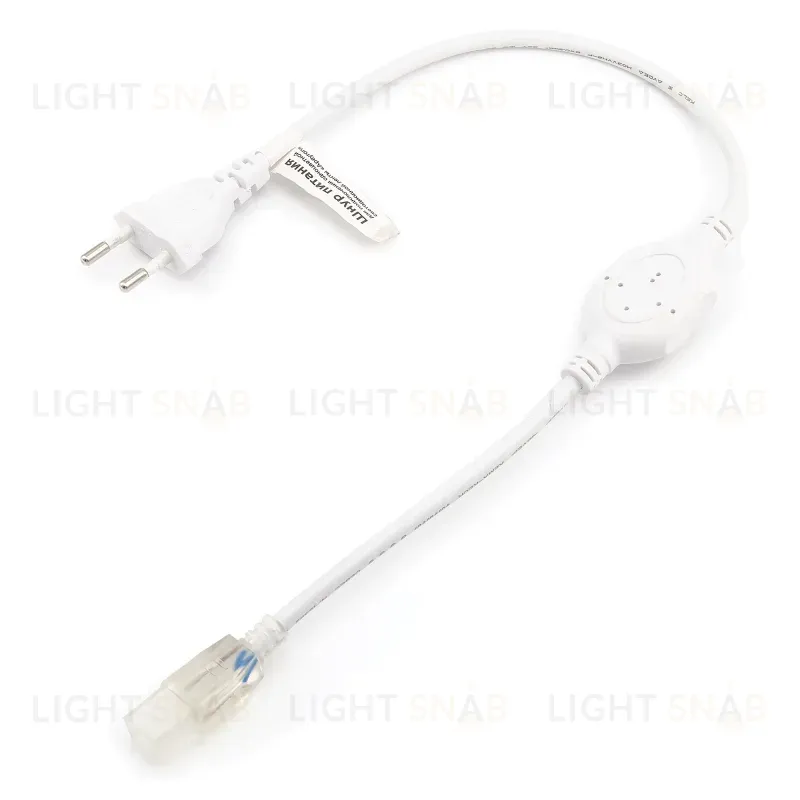Шнур питания OGM для светодиодной ленты 220В smd2835 60д/м IP44 PS3-44 PS3-44