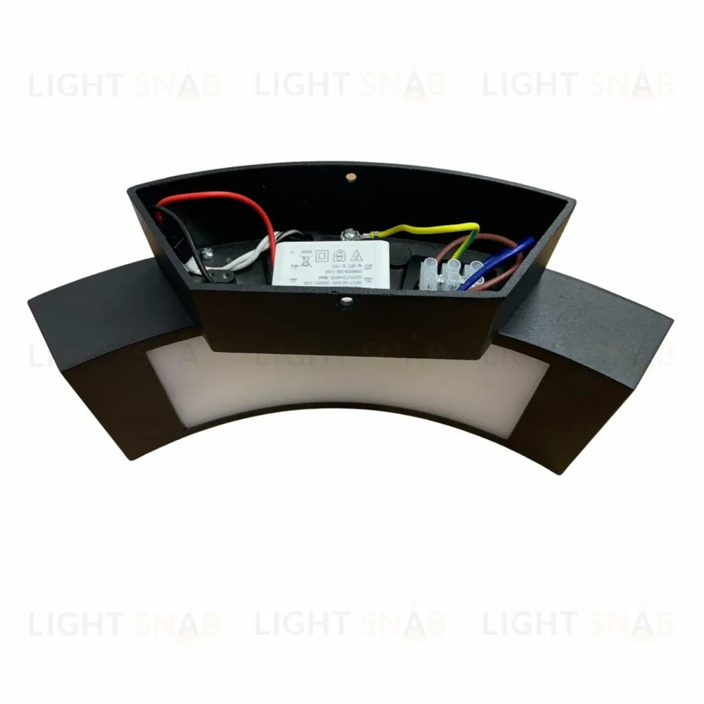 Уличный настенный светильник Uniel ULU-S72A-14W/4000K IP65 BLACK UL-00009355 ULU-S72A-14W/4000K IP65 BLACK