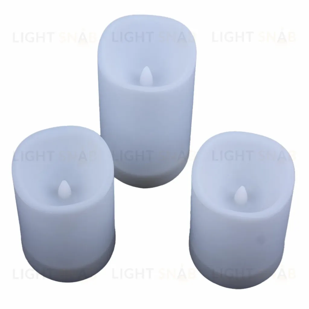 Садовый светильник на солнечной батарее Uniel USL-S-816/PT150 CANDLE SET3 UL-00009381 USL-S-816/PT150 CANDLE SET3