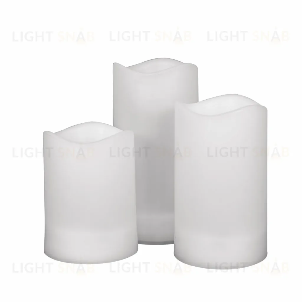 Садовый светильник на солнечной батарее Uniel USL-S-816/PT150 CANDLE SET3 UL-00009381 USL-S-816/PT150 CANDLE SET3
