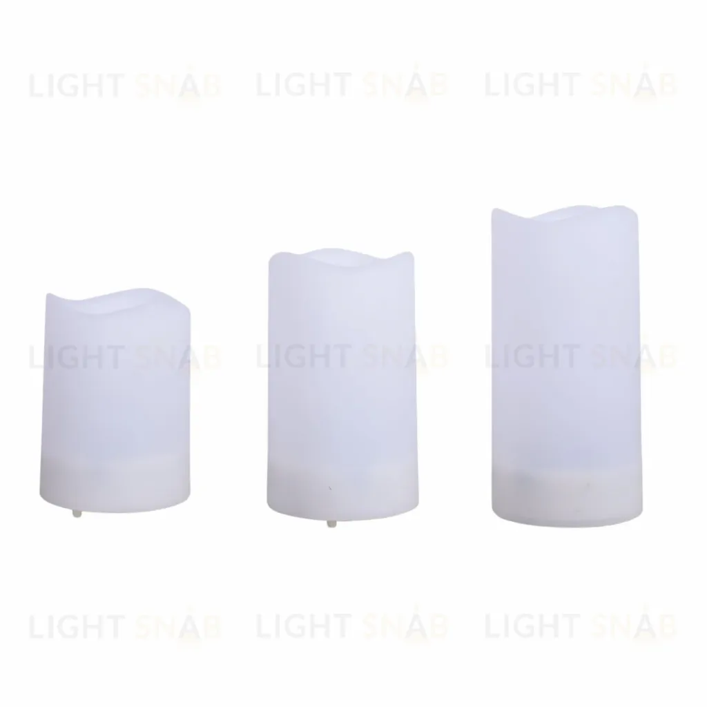 Садовый светильник на солнечной батарее Uniel USL-S-816/PT150 CANDLE SET3 UL-00009381 USL-S-816/PT150 CANDLE SET3