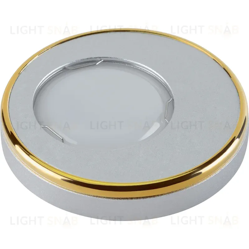 Встраиваемый светильник Fametto DLS-V104 GU5.3 SAND SILVER+GOLD 10735 DLS-V104 GU5.3 SAND SILVER+GOLD