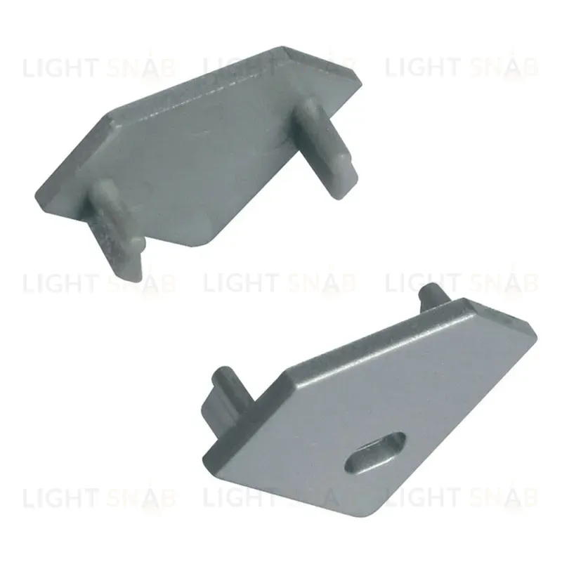 Заглушка для углового профиля Uniel UFE-C03 SILVER 2 POLYBAG 07753 UFE-C03 SILVER 2 POLYBAG
