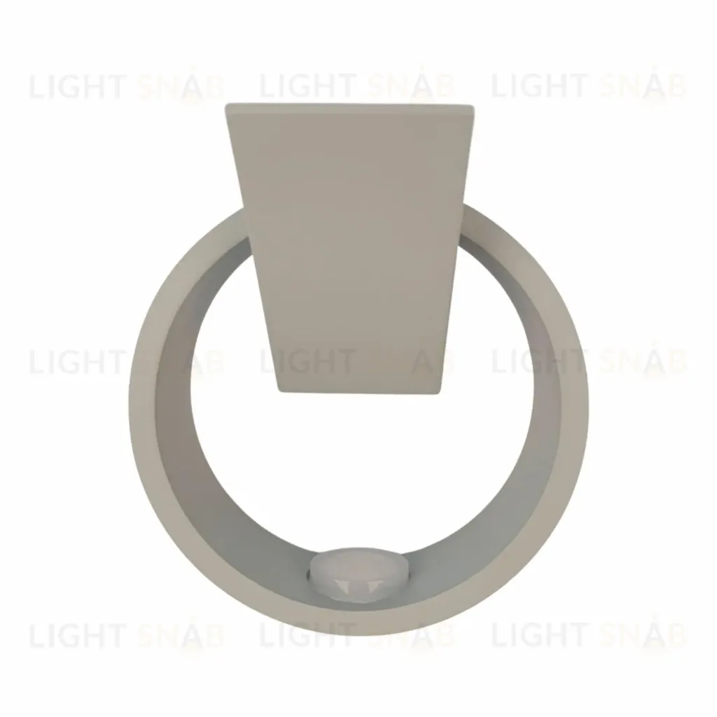 Уличный настенный светильник Uniel ULU-S34A-8W/4000K IP65 GREY UL-00009350 ULU-S34A-8W/4000K IP65 GREY