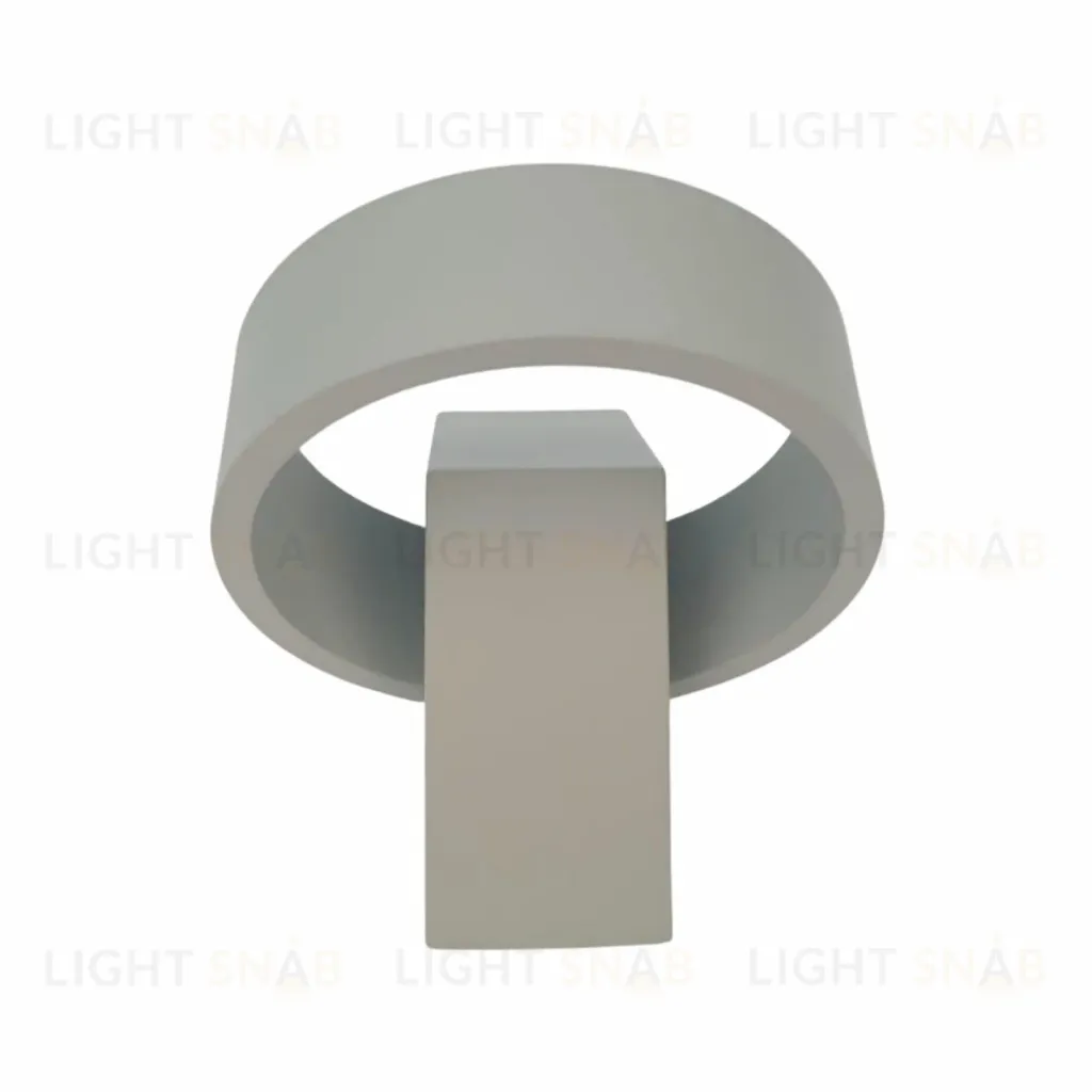 Уличный настенный светильник Uniel ULU-S34A-8W/4000K IP65 GREY UL-00009350 ULU-S34A-8W/4000K IP65 GREY
