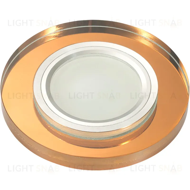Встраиваемый светильник Fametto DLS-L106 GU5.3 CHROME/BRONZE UL-00000357 DLS-L106 GU5.3 CHROME/BRONZE