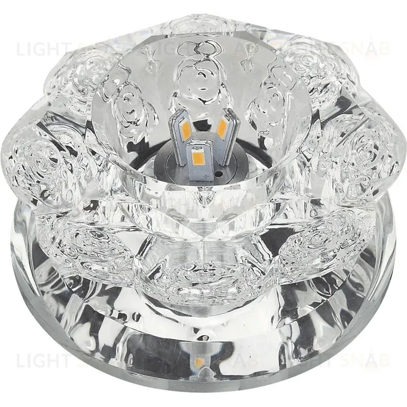 Встраиваемый светильник Fametto DLS-L301 3W GLASSY/CLEAR 10755 DLS-L301 3W GLASSY/CLEAR