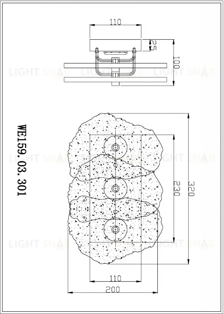 Бра Wertmark Nicola WE159.03.301 WE159.03.301