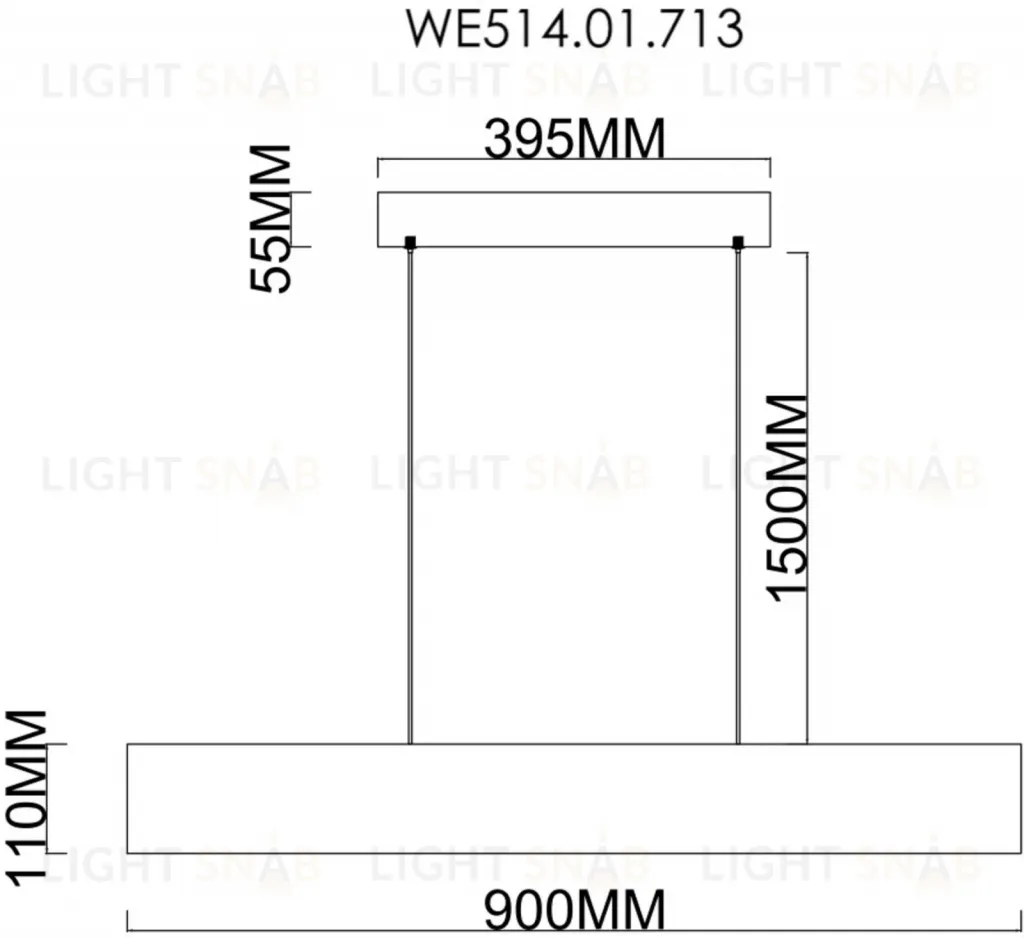 Подвесной светильник Wertmark Edda WE514.01.713 WE514.01.713