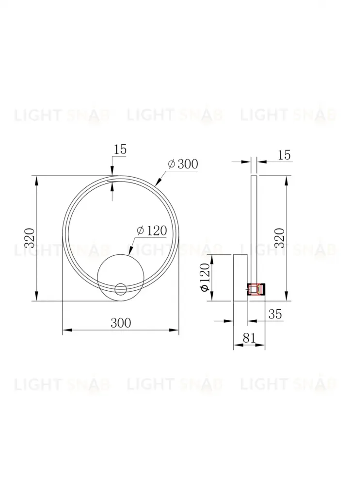 Настенный светильник Arte Lamp Errai A2195AP-1BK A2195AP-1BK