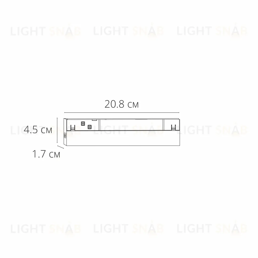 Трековый магнитный светильник Arte Lamp Expert A5744PL-1BK A5744PL-1BK
