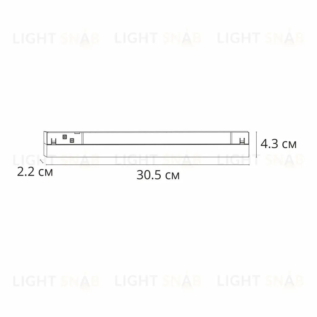 Трековый магнитный светильник Arte Lamp Linea A4692PL-1BK A4692PL-1BK