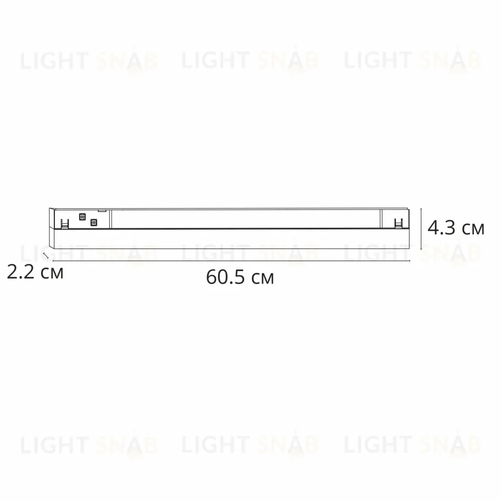 Трековый магнитный светильник Arte Lamp Linea A4683PL-1BK A4683PL-1BK