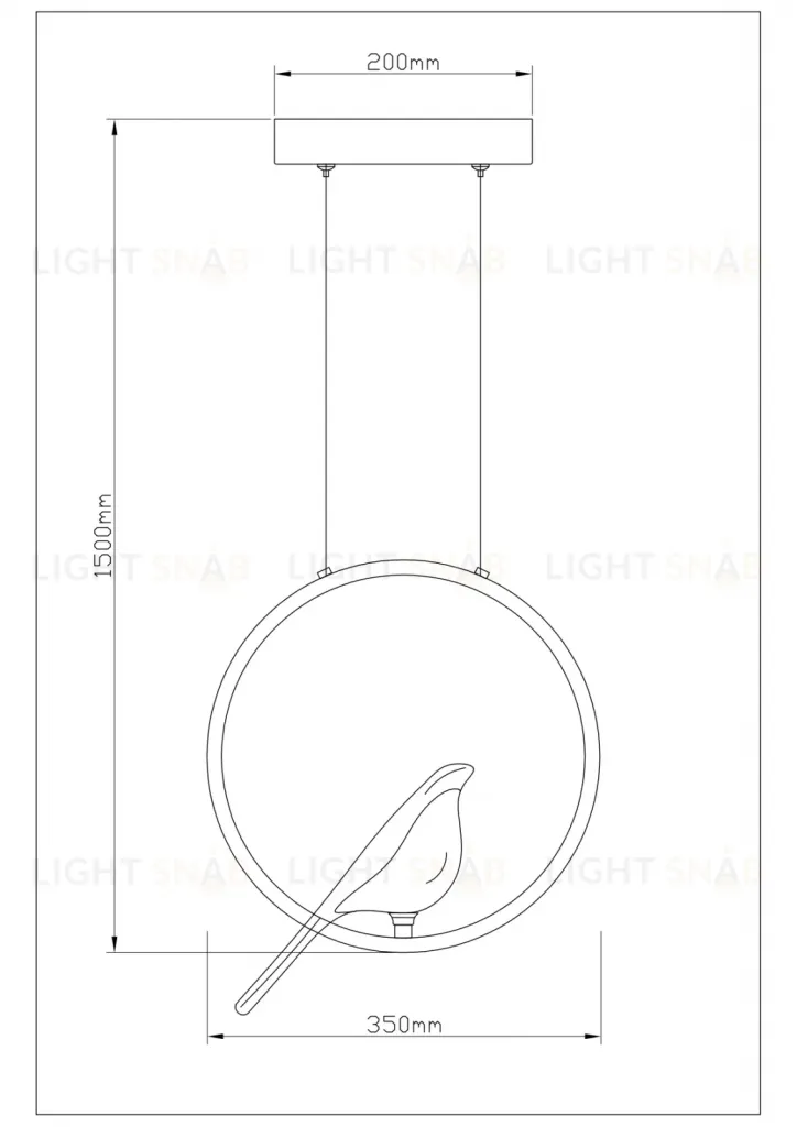 Подвесной светильник Divinare 1188/06 SP-6 1188/06 SP-6