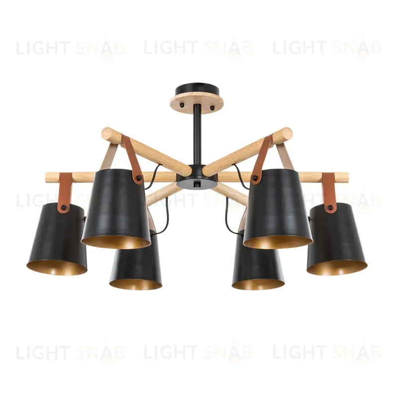 Люстра на штанге Arte Lamp Thomas A7032PL-6BK A7032PL-6BK