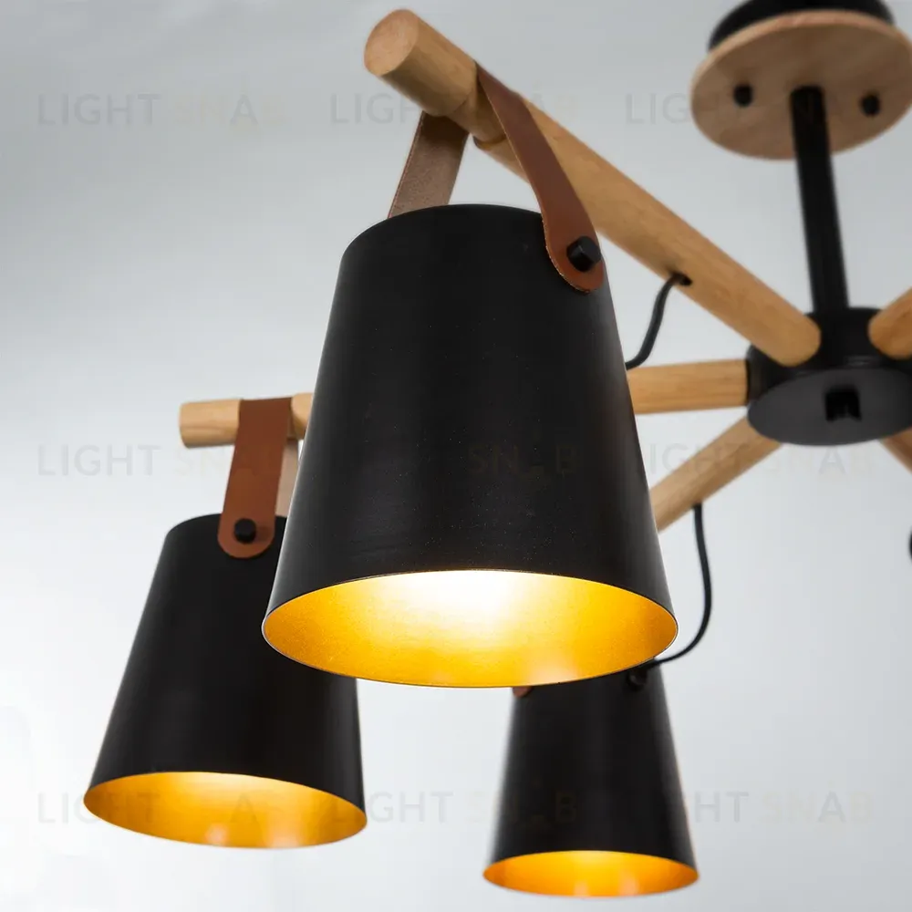 Люстра на штанге Arte Lamp Thomas A7032PL-6BK A7032PL-6BK