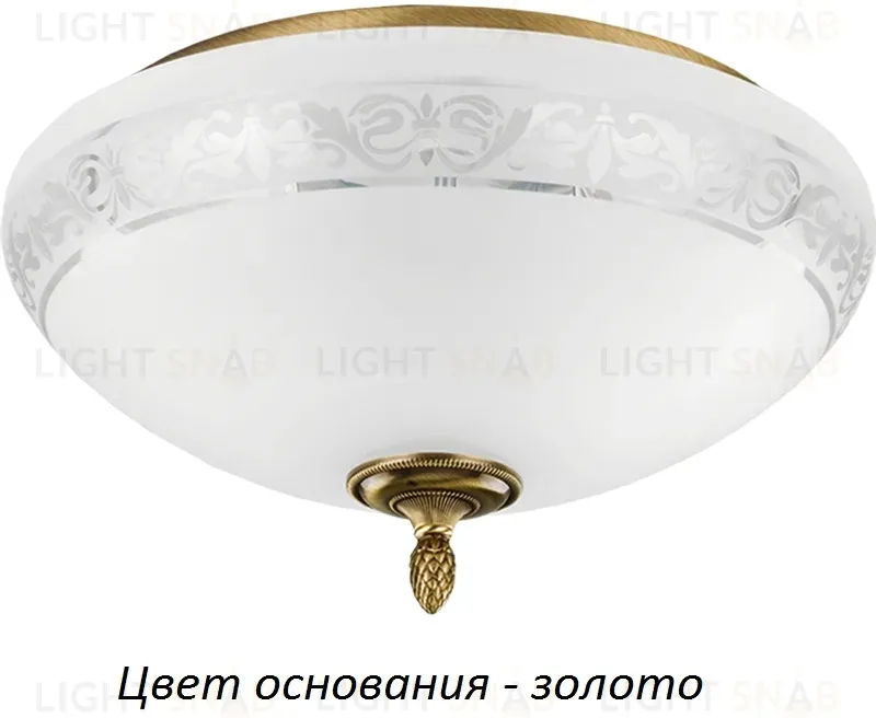 Потолочный светильник Kutek Decor DEC-PLM-3(Z) DEC-PLM-3(Z)