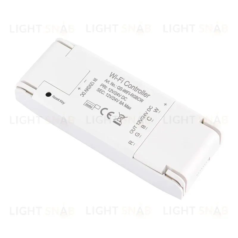 WIFI контроллер RGBCW для светодиодных лент ST Luce Functional 12/24V 8A ST9000.500.01RGBCW ST9000.500.01RGBCW