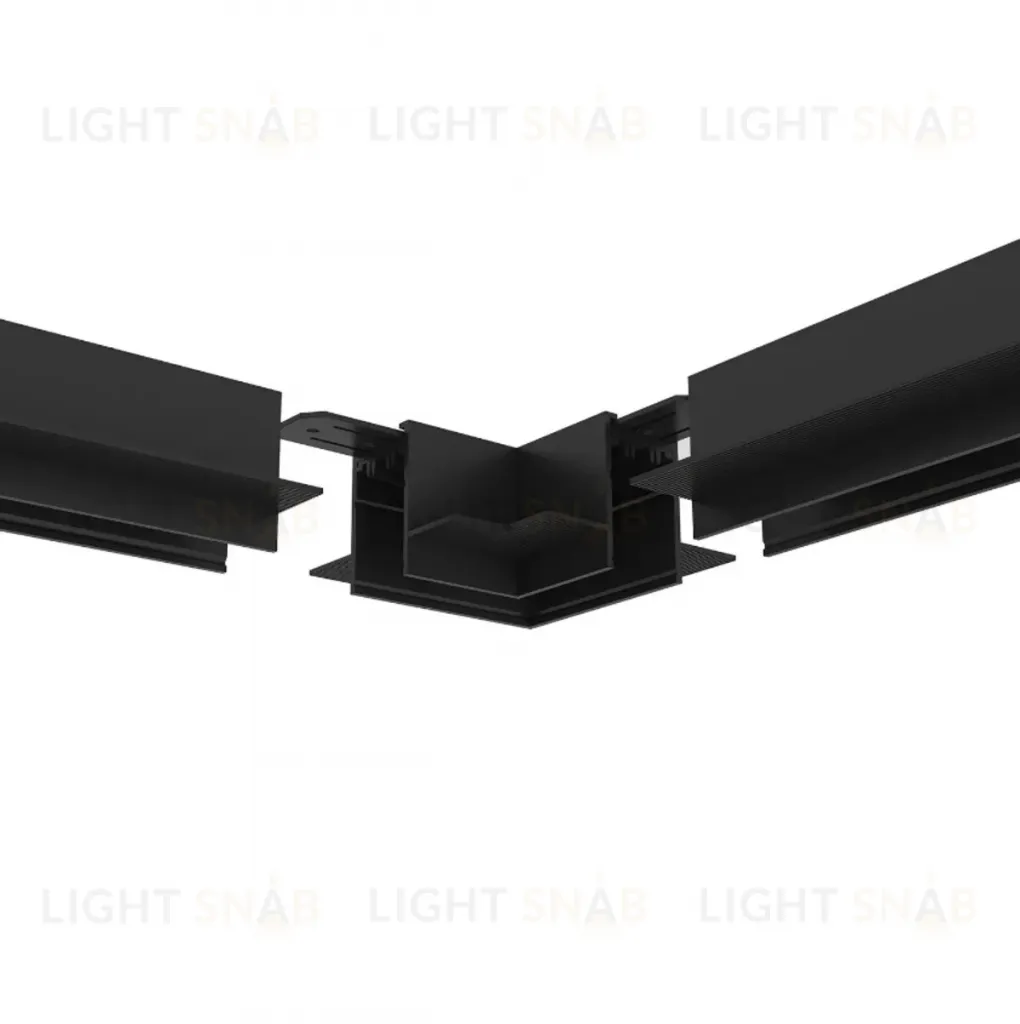 Коннектор L-образный потолок-потолок Denkirs Smart TR2112-BK TR2112-BK
