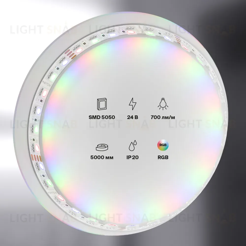 Светодиодная лента Maytoni Led Strip 24В 5050 21Вт/м RGB 5м IP20 20037 20037