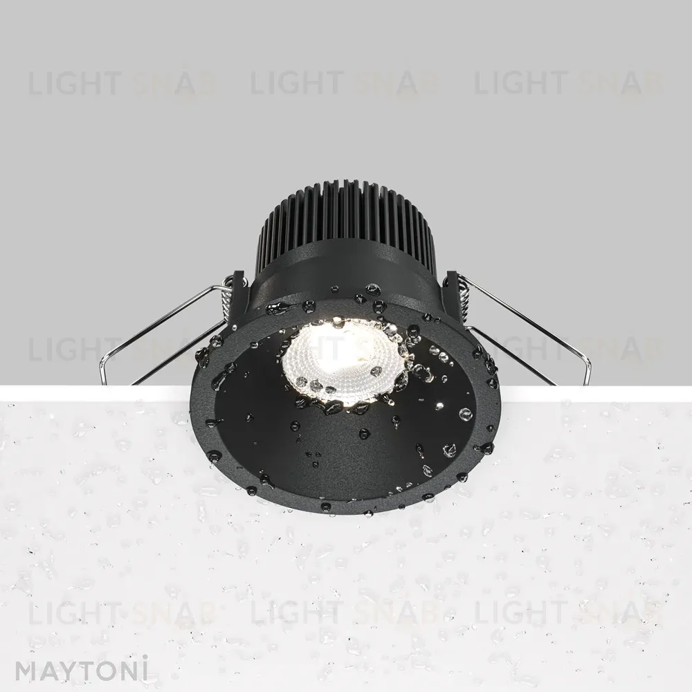 Встраиваемый светильник Maytoni Zoom DL034-01-06W4K-D-B DL034-01-06W4K-D-B
