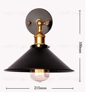 Бра ImperiumLoft Cone 20th c.Factory filament 84835-22 84835-22